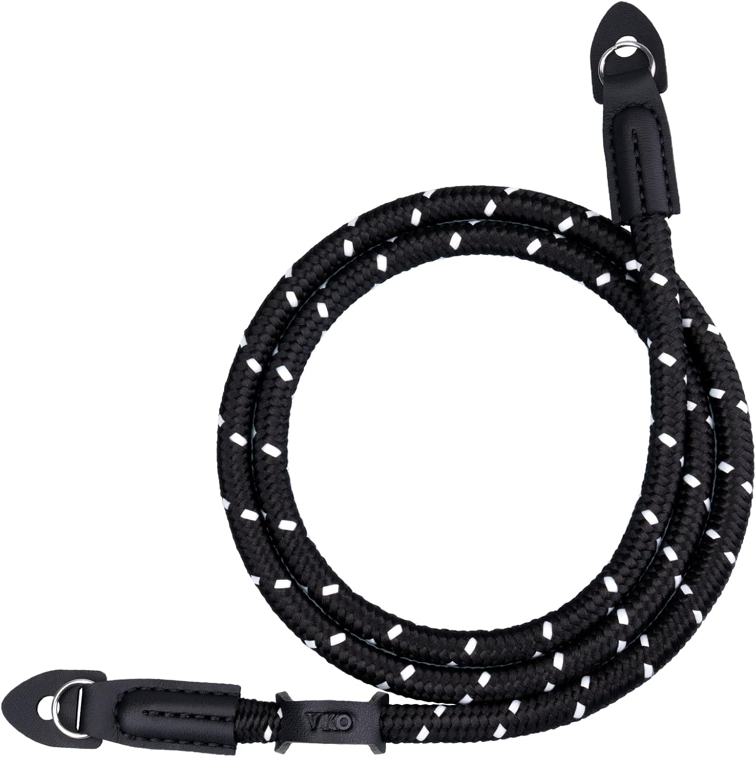 VKO Mirrorless Camera Neck Strap Compatible for Sony A6000 A6300 A6500 A5100 A5000 RX1R RXIRII RX10 RX10II RX10III RX10IV Cameras Climbing Rope Shoulder Strap Black