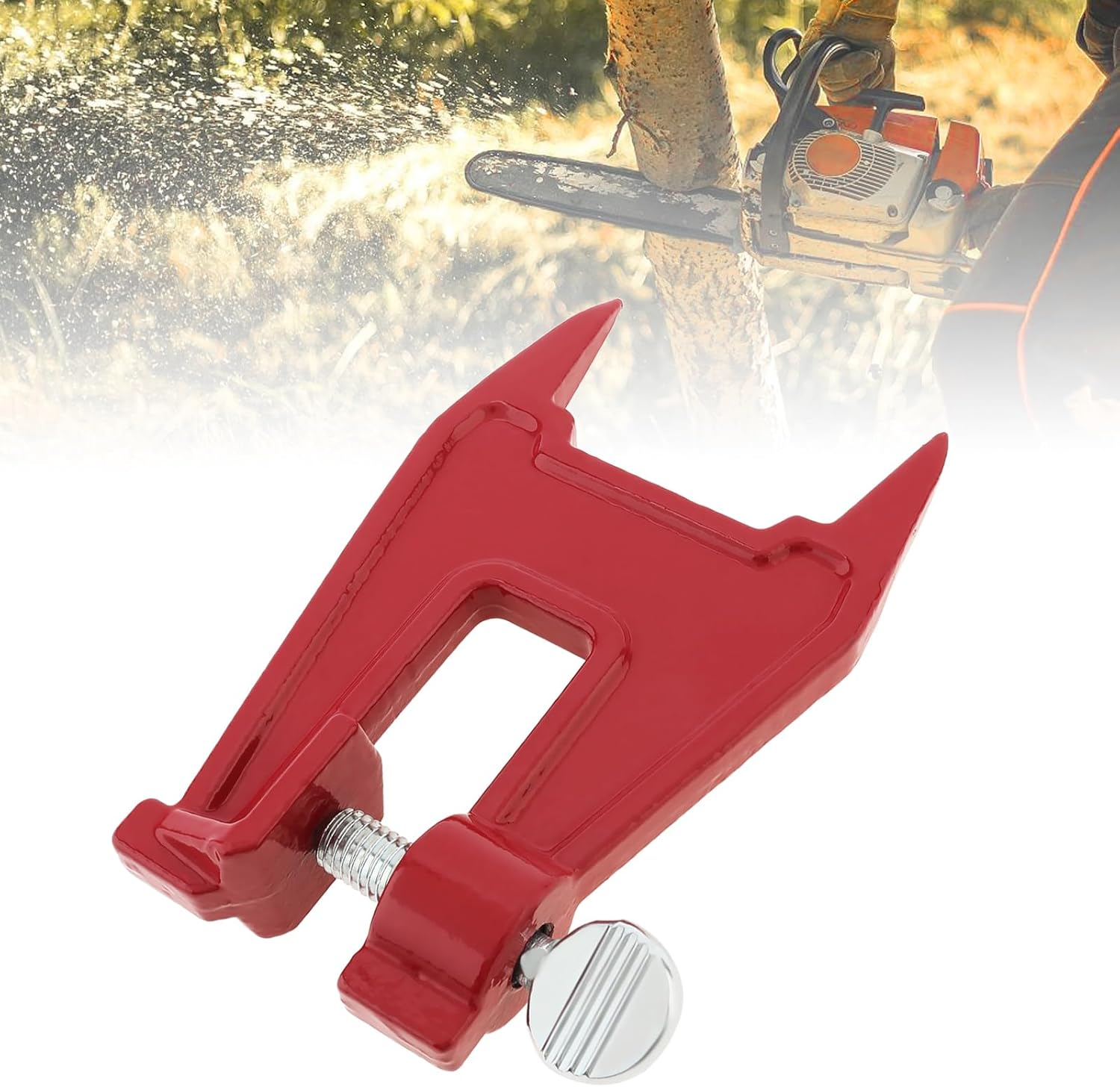 Windance Chainsaw Filing Vise, Chainsaw Stump Vise for Sharpening Saw Chain image number 1