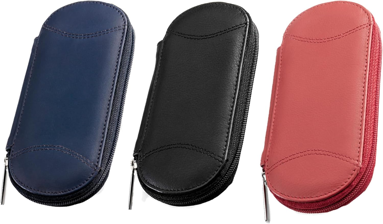 Tellus Nail Set Empty Leather Black for Nail Scissors, Files, Tweezers Etc image number 5