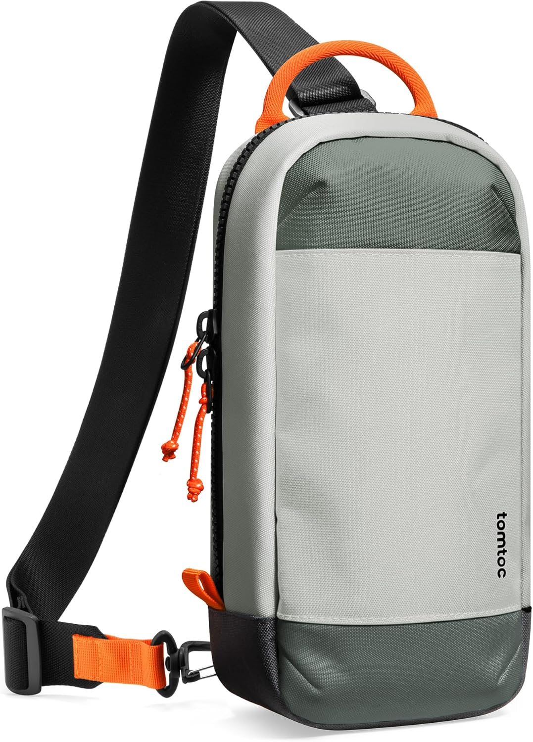 Tomtoc Sling Crossbody Bag for Nintendo Switch 2, Protective Portable Travel Chest Carrying Gaming Pouch with 8 Game Cartridges Slots, Fit Charger and Accessories