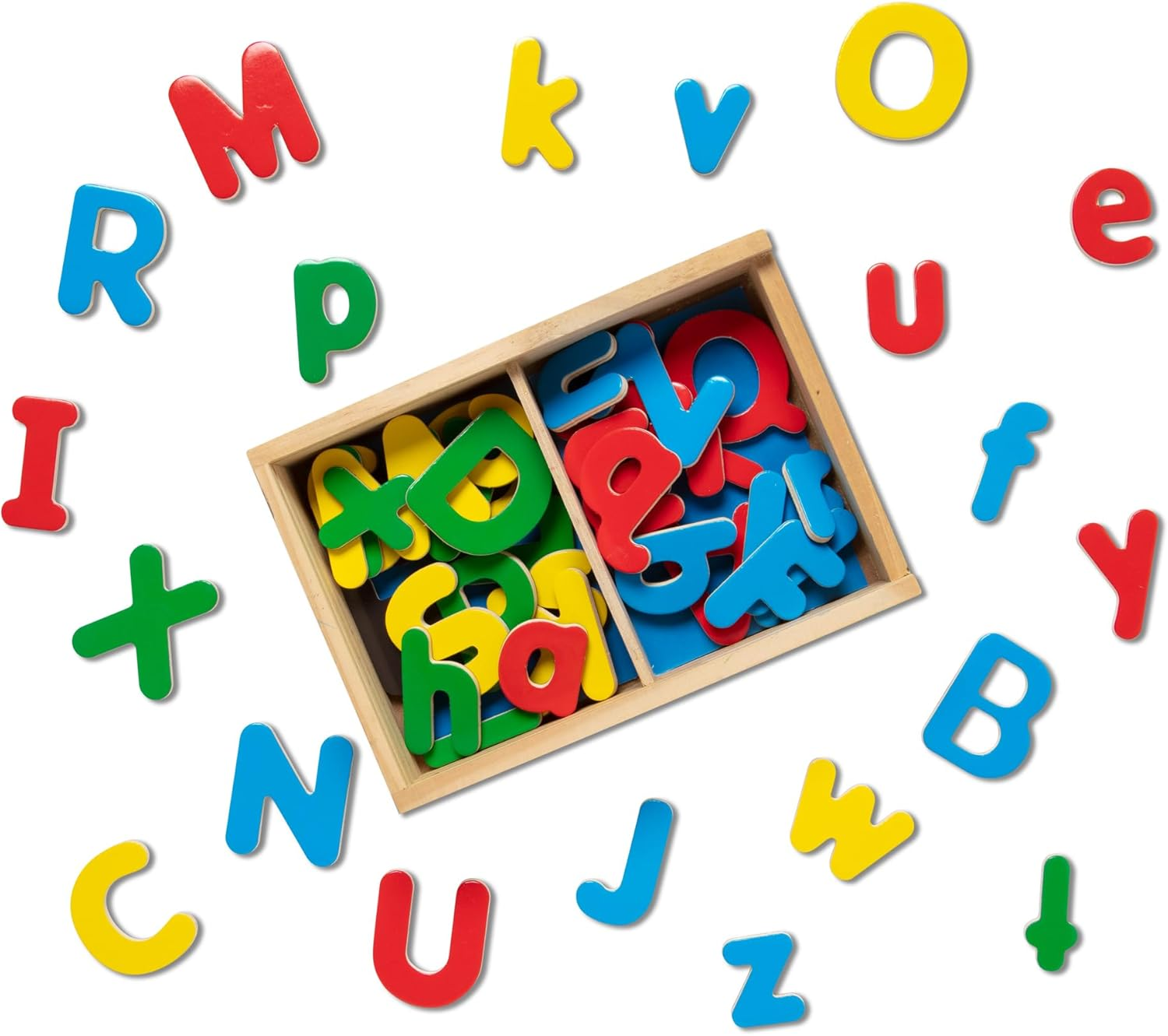 Melissa & Doug - Alphabet Magnets - 52Pc image number 1