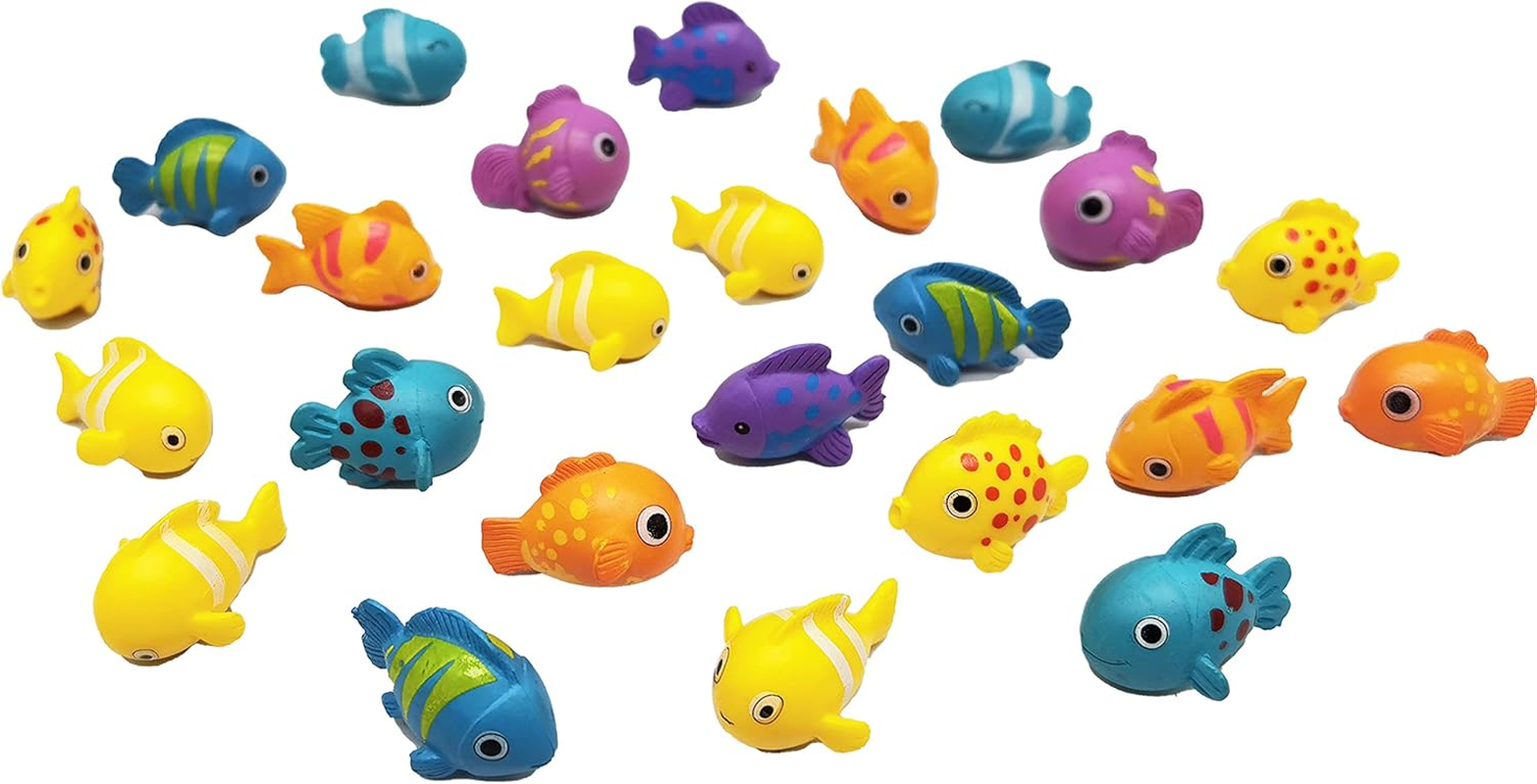 MAOMIA Mini Sea Fish Easter Cupcake Toppers, Fairy Garden Fish Miniature Figurines Moss Landscape DIY Terrarium Crafts Ornament Accessories Outdoor Decor image number 3