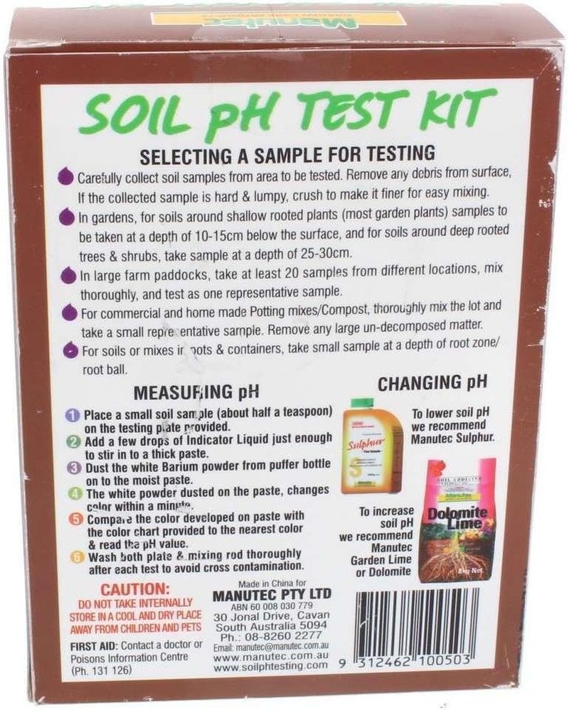Manutec Soil Ph Test Kit image number 6