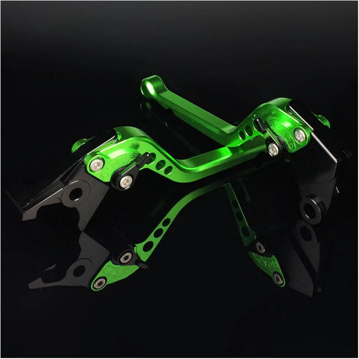 Fit for Triumph Speed 400 / Scrambler 400X 2023 2024 2025 CNC Aluminum Adjustable Motorcycle Brake Clutch Lever Accessories(Green 177Mm) - Golden 177Mm image number 3