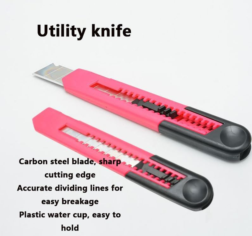 39-Piece Home Repair Tool Kit &ndash; Complete DIY Toolbox with Claw Hammer, Slip Joint Pliers, Hex Keys, Utility Knife, Tape Measure, Screwdriver Bits & Durable Storage Case image number 6