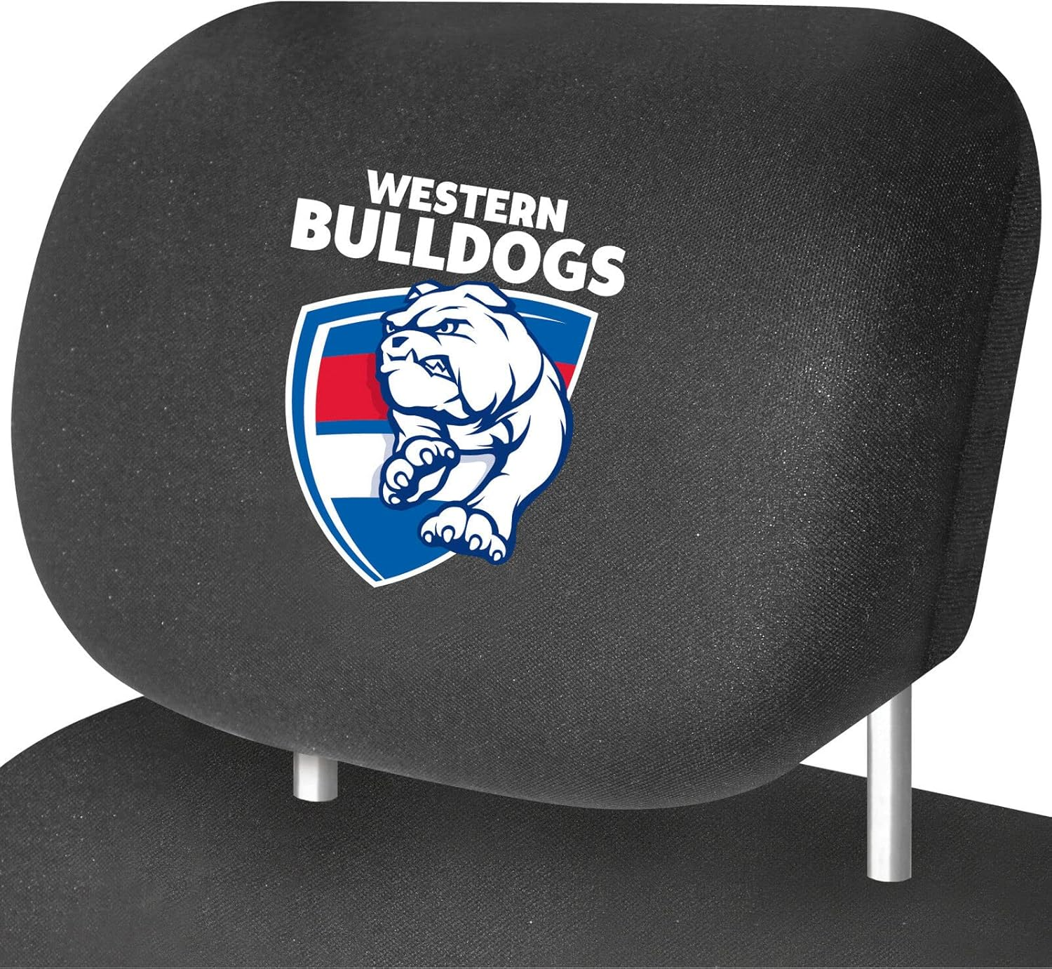 Sperling Western Bulldogs Official AFL Universal Headrest Cover Pairs