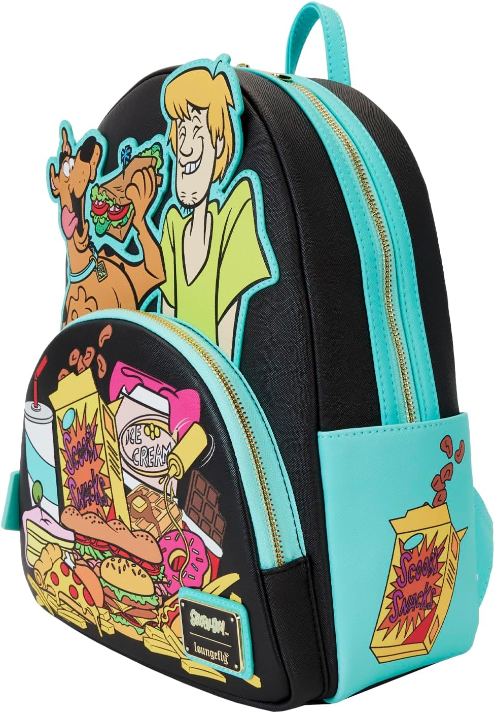 Loungefly Scooby-Doo Snacks Mini Backpack image number 3
