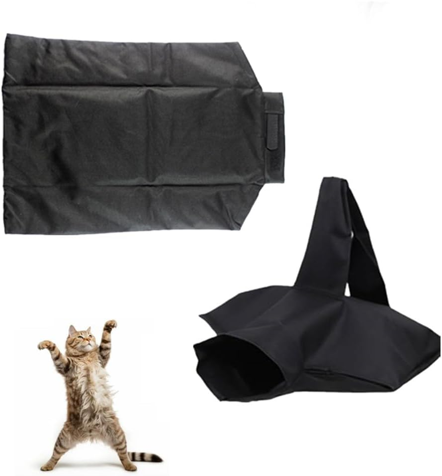 Cat Carrier Pouch,Cat-In-The Bag,Cat Carrying Bag for Adult Cats,Cat Pouch Cozy Comfort Carrier,Cat Carrier and Grooming Bag for Vet Visits,Medication Administration,Dental Care,And Car Travel(Black) image number 2