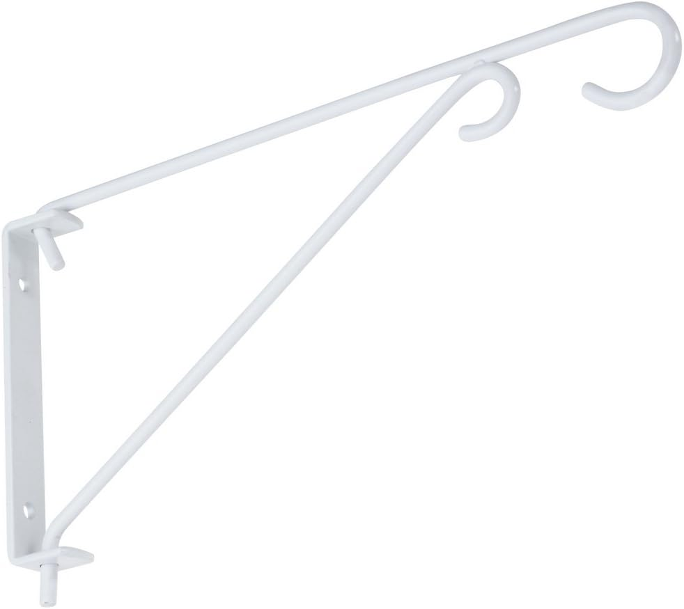 National Hardware N274-779 Swivel Bracket, 9 In, 15 Lb, Steel, 9", White image number 2