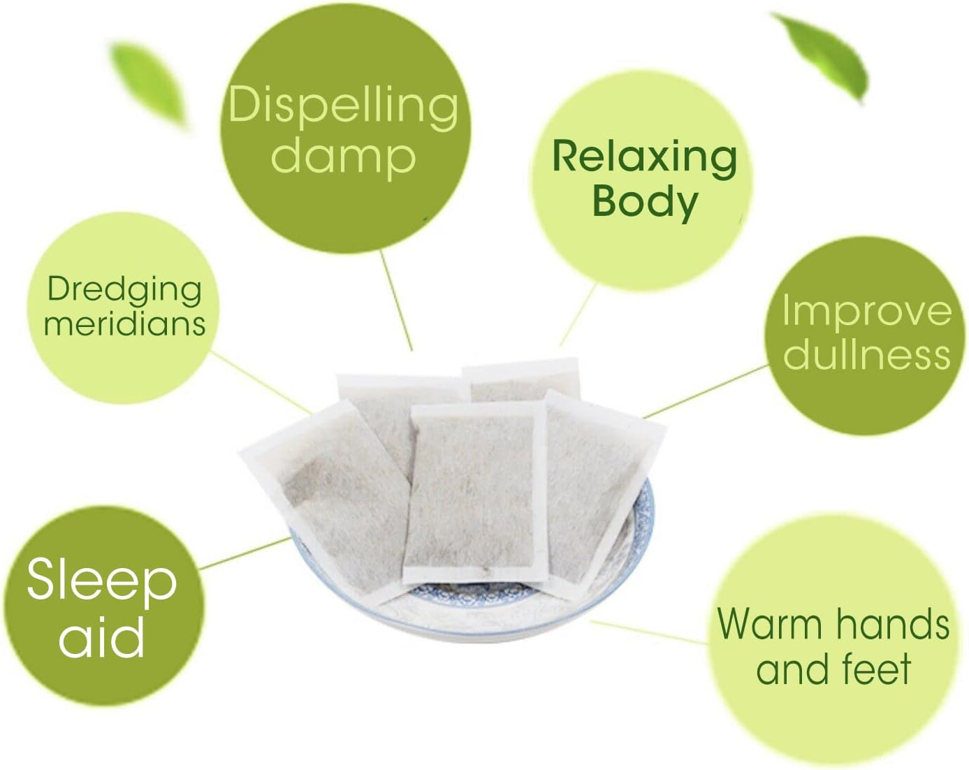 Ginger Foot Bath Pills Foot Care Bath Spa Bubble Soak Foot Powder 25Pcs image number 2