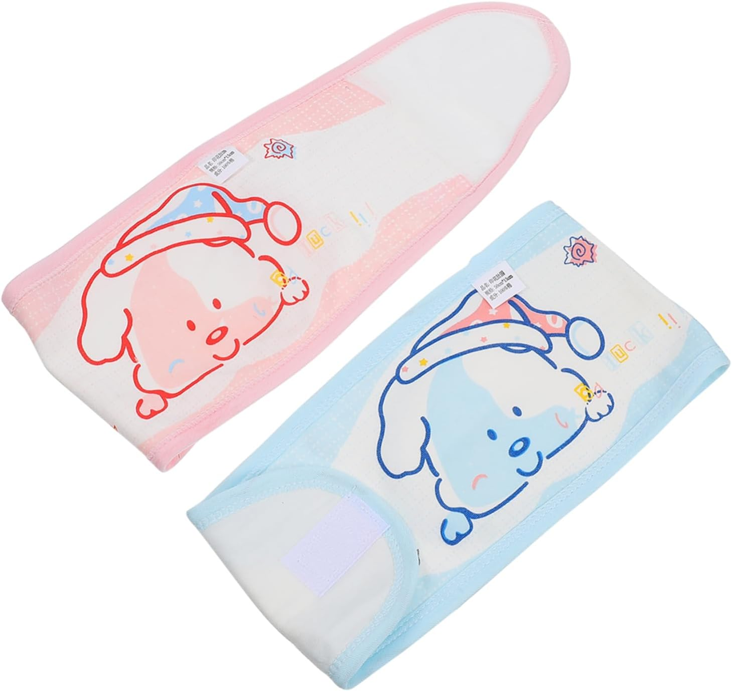 2Pcs Navel Belt Belly Wrap Newborn Belly Bands Cotton Swaddle Mom Postpartum Care