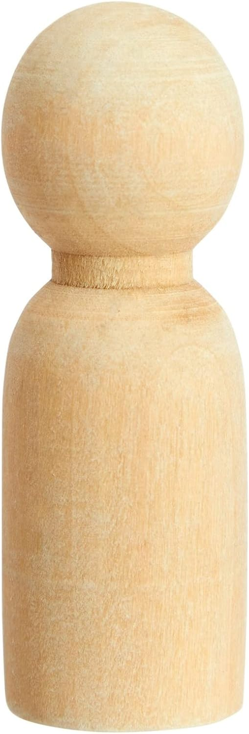 Bright Creations Unfinished Wood Peg Dad Doll Bodies (50 Count) image number 3