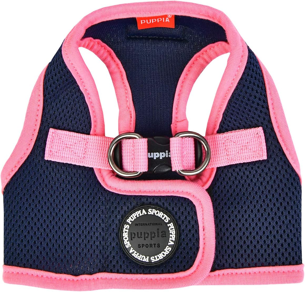 Puppia Soft Vest Harness B Ii Navy M Harness for Dogs - 70 G