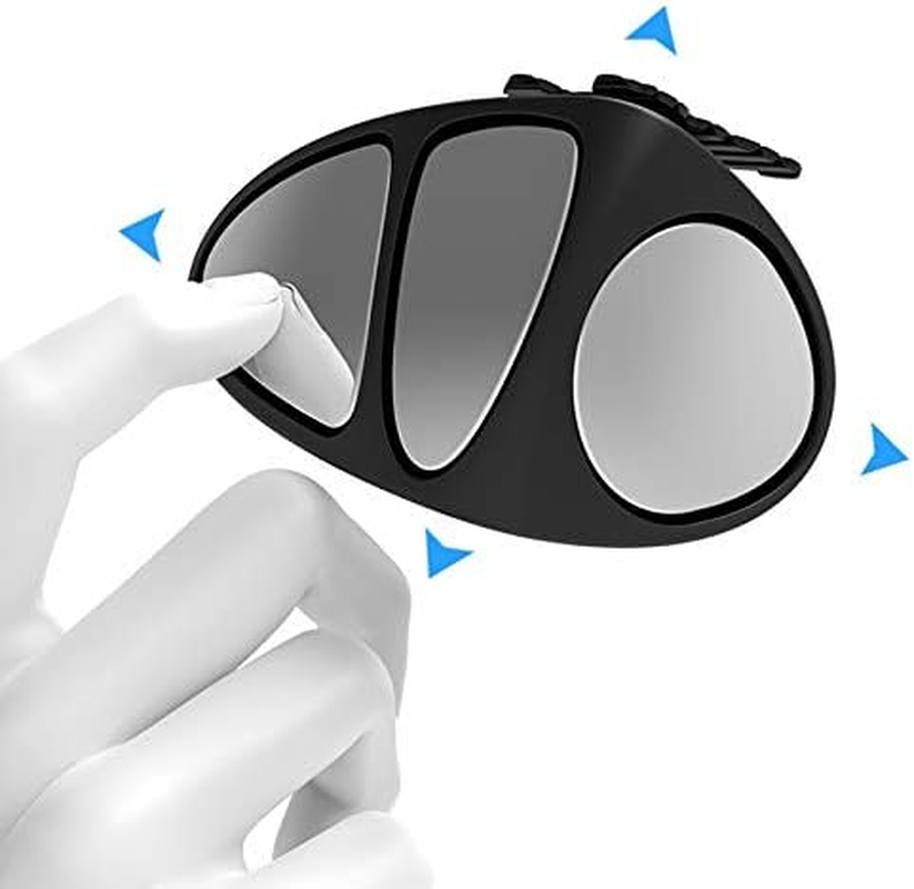3 in 1 360 Degree Rotation Three Sided Blind Spot Mirror Reversing Parking Auxiliary Blind Spot Convex Mirror Right image number 3