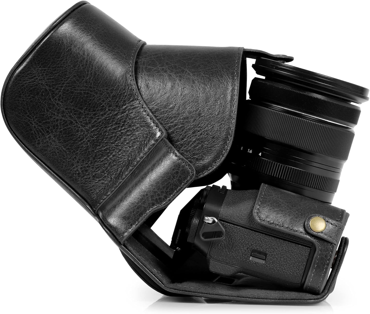 Megagear Ever Ready Genuine Leather Camera Case Compatible with Fujifilm X-T5 image number 5