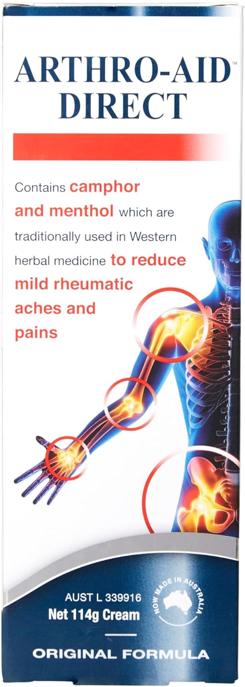 Arthro Aid Direct Arthritis Cream 114G image number 1