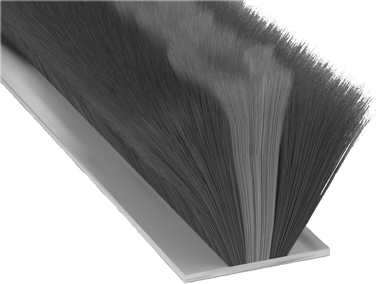 STORMGUARD Black 05SR750007MGR 7 M Garage Door Self-Adhesive Brush Pile Draught Seal, 7M image number 2