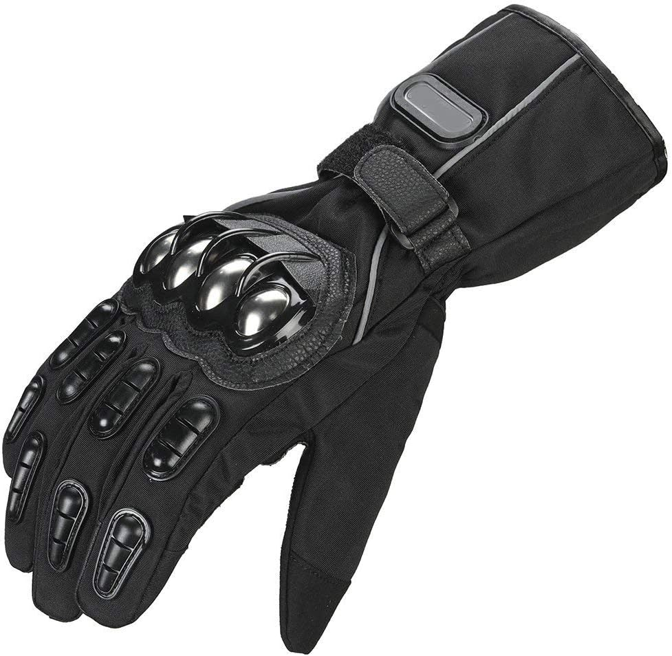 Outdoor Glove Steel Knuckle Motorcycle Motorbike Powersports Safety Gloves
