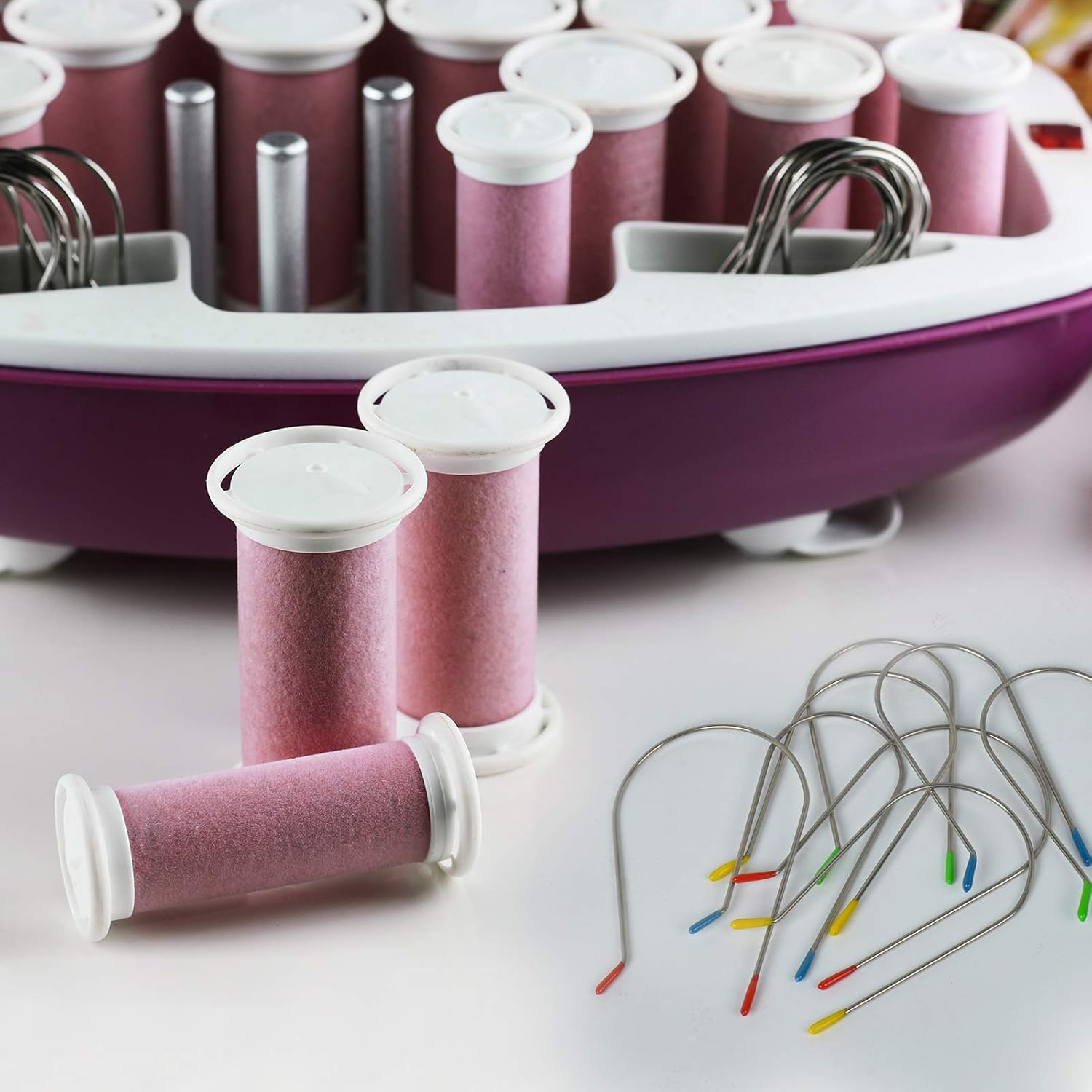 Hot Curler Clips Replacement - Securing Pins for 1.5 Inch, 1.75 Inch Hot Rollers image number 2