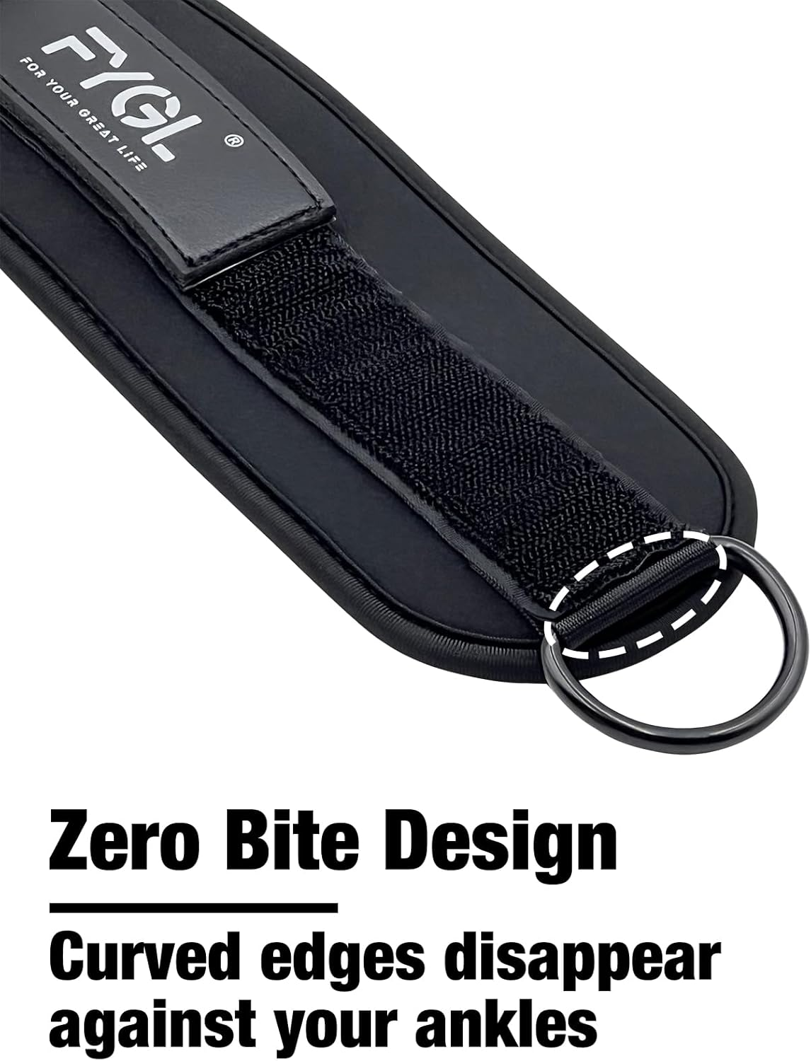 Ankle Strap for Cable Machines and Resistance Bands - Workout Cuff Attachments for Home and Gym Use, Versatile for Glute, Leg, and Hip Abductor Exercises, Perfect for Women and Men image number 6