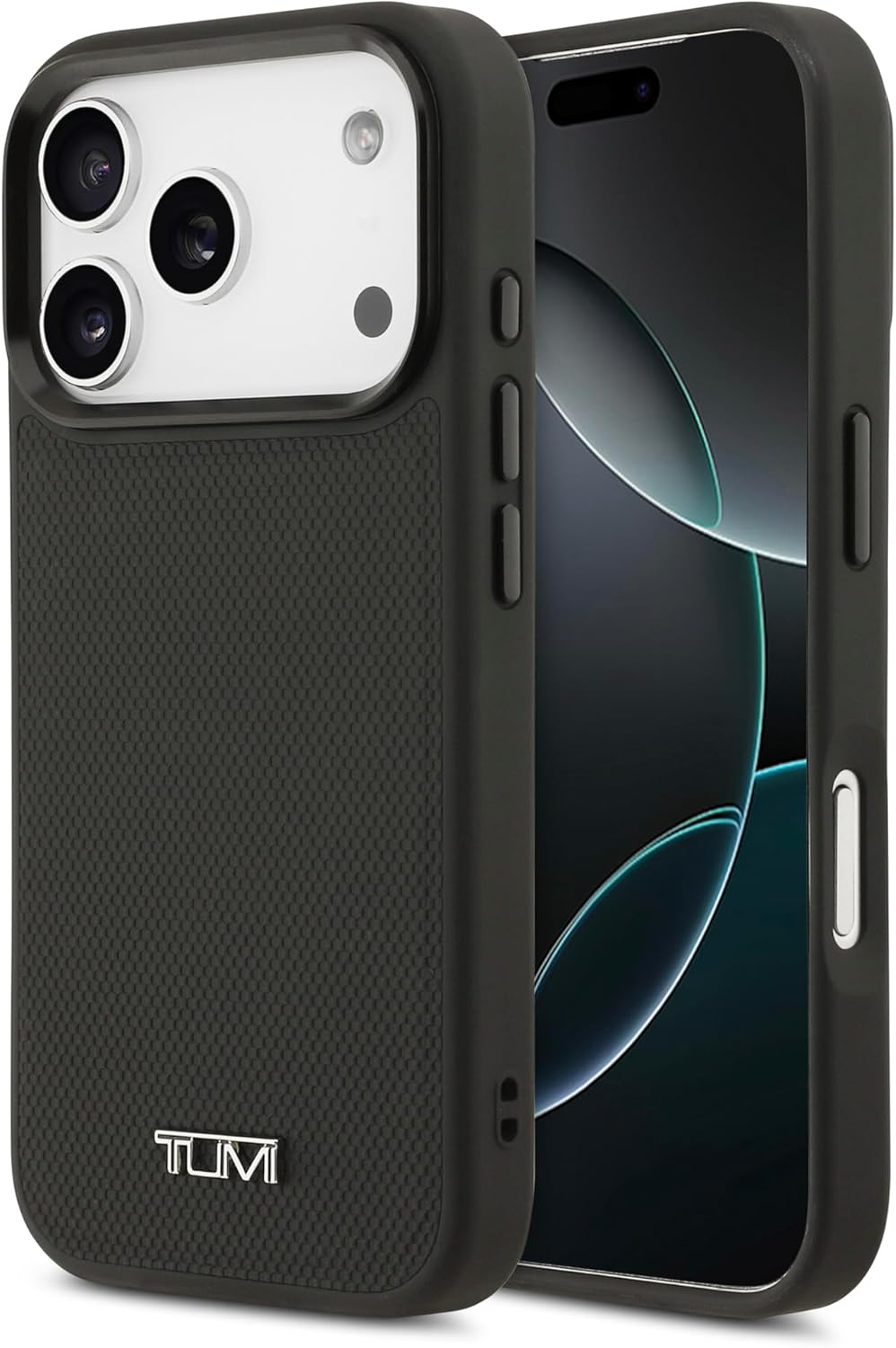 TUMI Embossed Magsafe Premium Leather Business Impact Protection Case for Iphone 17 PRO Black | Authentic Guaranteed image number 5