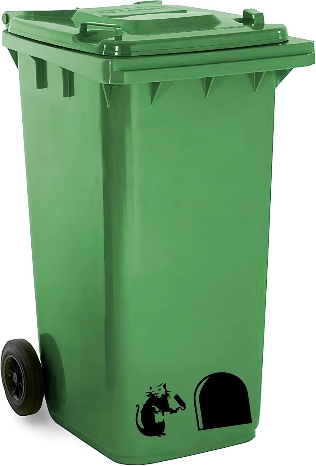 (Black, 20Cm) - Banksy Skirting Board Wall Art Bedroom Living Room Lounge Wall Decal (Black, 20Cm) image number 5