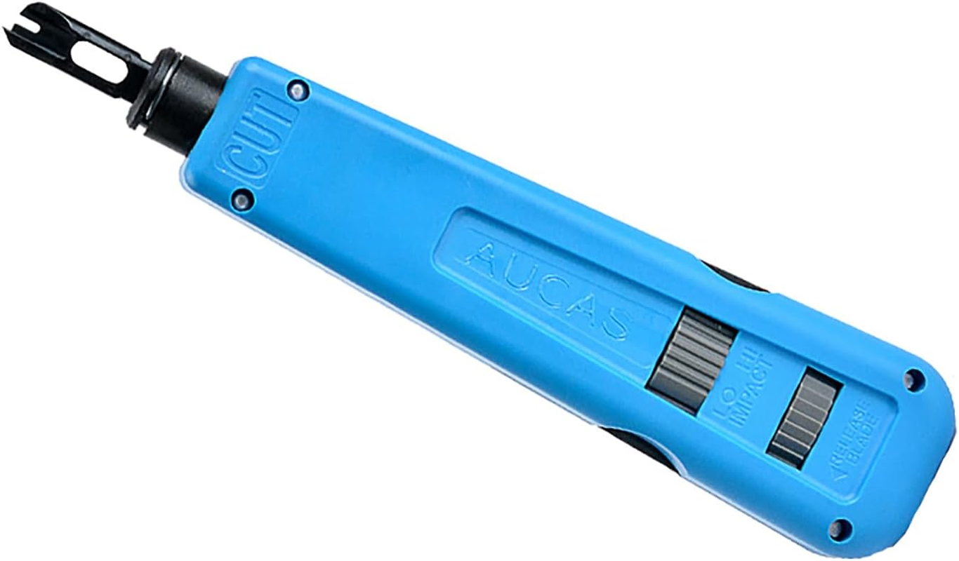 Punch down Tool, 110/88 Terminal Block Insertion Tool CAT5/6 Cable Impact Punch down Tool for Data/Telephone/Network Cable image number 6