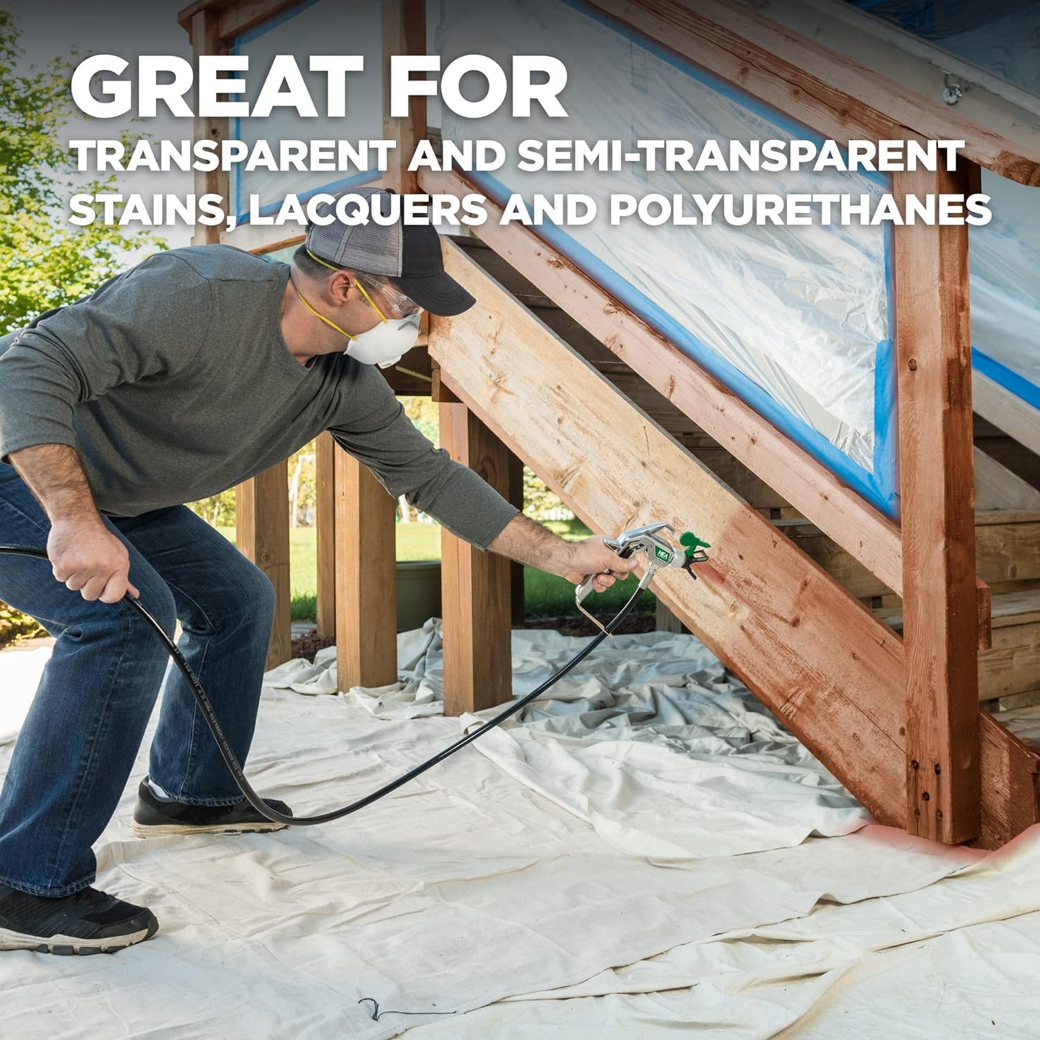 Wagner Spraytech &lrm;353-311 High Efficiency Airless 311 Reversible Spray Tip for Sealers and Transparent Stain with Titan Controlmax and Wagner Control Pro Paint Sprayers image number 2