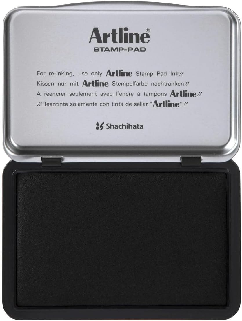 Artline Ehj-3 Stamp Pad #1 Black image number 1