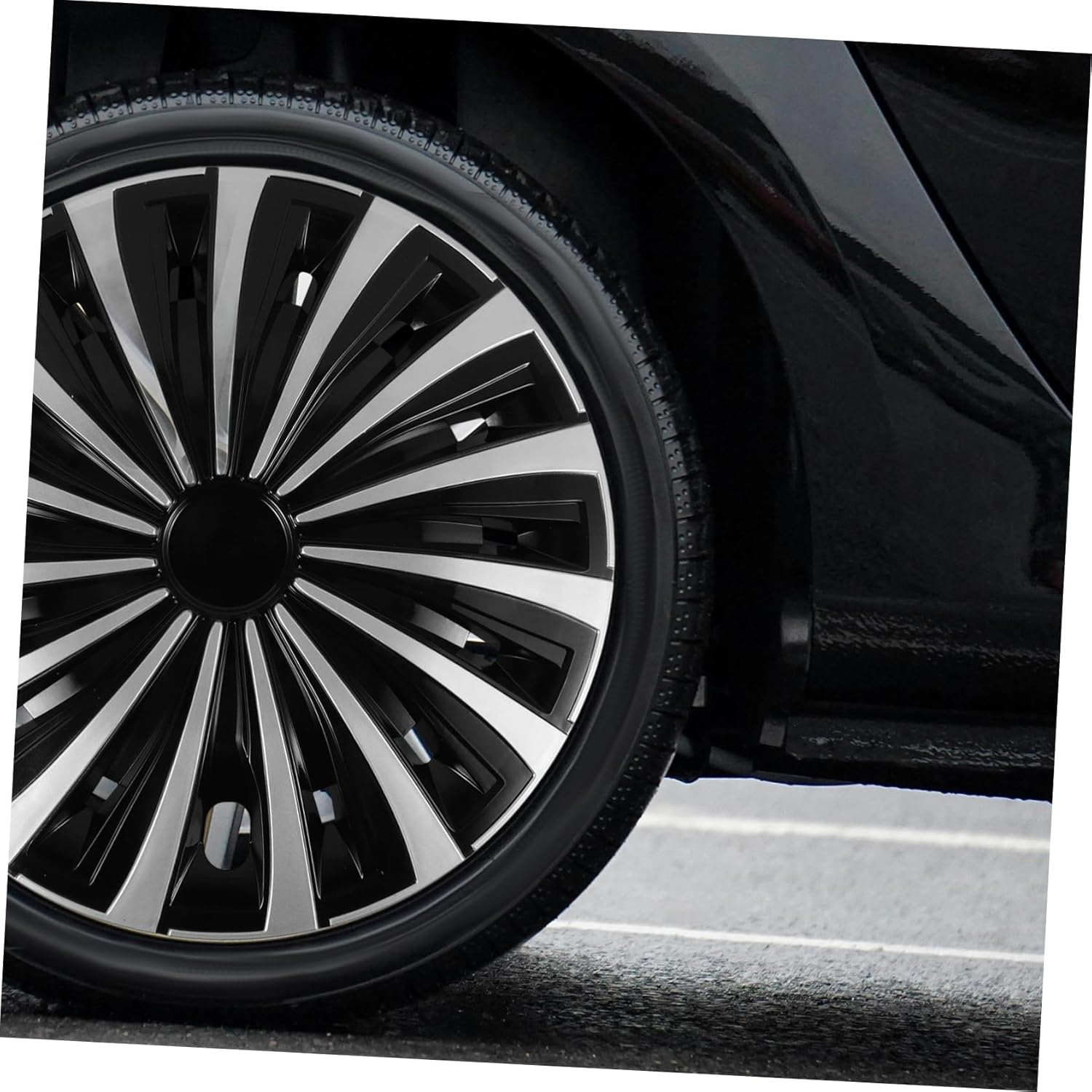 Ipetboom Decorative Wheel Hub Cap Car Rim Cover Steel Wheel Hubcaps Automotive Hub Cover image number 4