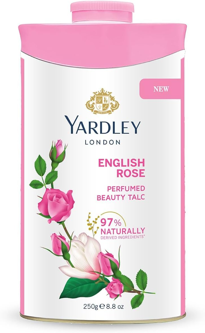 Yardley English Rose Perfumed Talc, 250 G image number 4