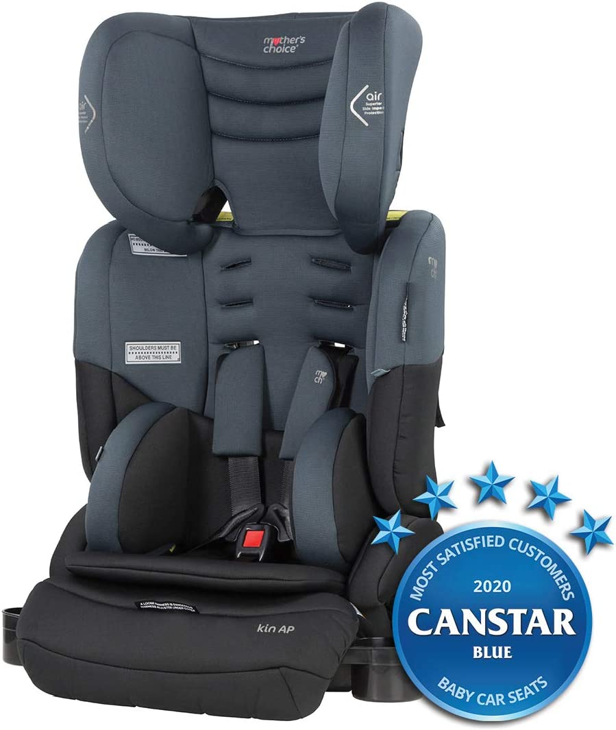 Mother'S Choice Convertible Booster Kin AP Titanium Grey image number 4