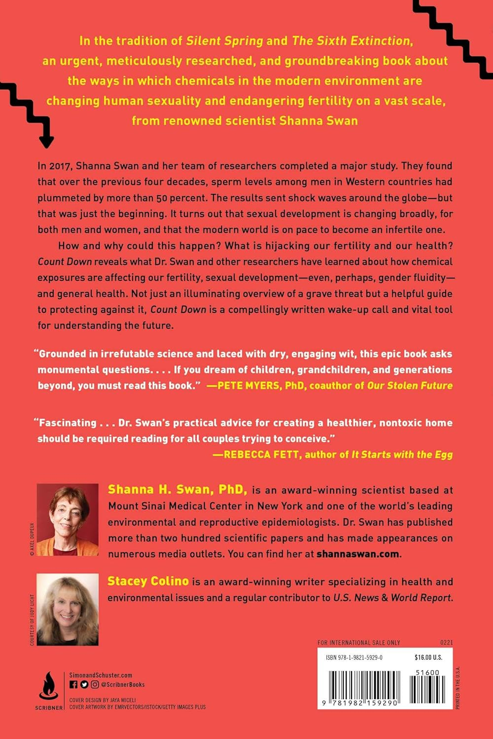 Count Down: How Our Modern World Is Threatening Sperm Counts, Altering Male and Female Reproductive Development, and Imperiling the Future of the Human Race image number 2