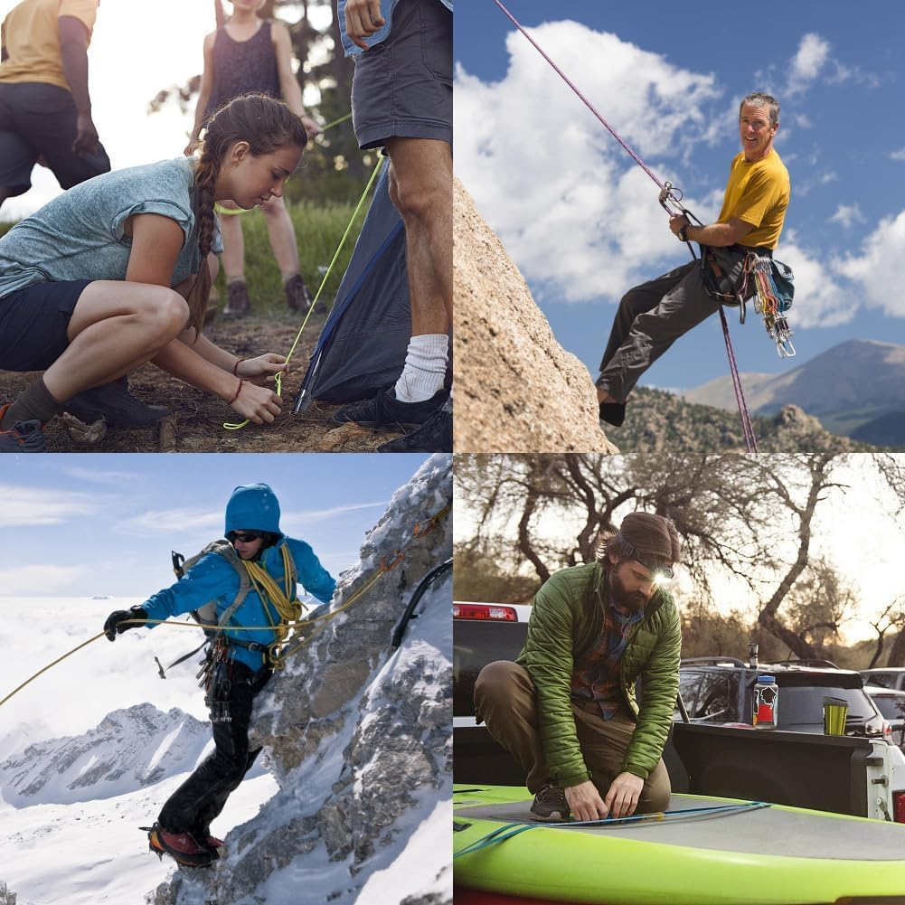 26 Colors Paracord Bracelet Rope 10 Feet 4Mm Parachute Cord Paracord Cord 550 7 Strand DIY Manual Braiding for Outdoor Survival Rope, Lanyards, Keychain, Dog Collar, Carabiner Climbing, DIY Crafting image number 4