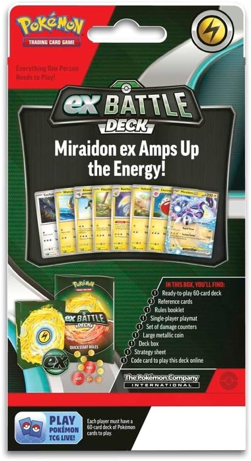 Pokemon TCG: Miraidon EX Battle Deck image number 3