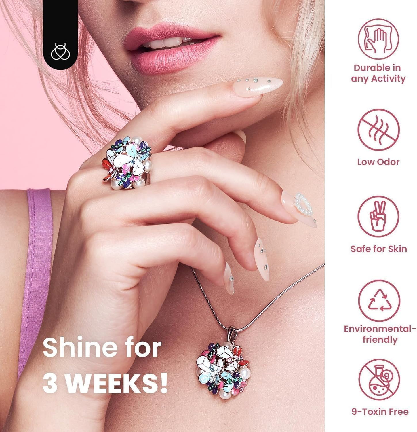 Beetles Gel Polish Jelly Gel Nail Polish Set 6 Colors Neutral Sheer Shimmer Glitter Nails Nude Pink Gel Polish Kit Translucent Soak off Uv Nail Gel Diy Manicure 2024 New Nail Trend And image number 6