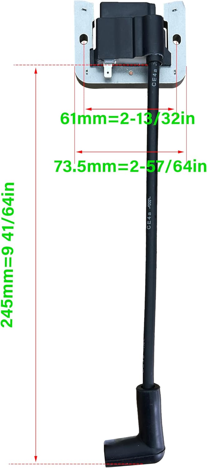 YAMAKATO Armature Magneto for Kohler 25 584 05-S, 24 584 01-S, 24 584 45, 24 584 201-S, Ignition Coil, AYMK181 image number 2