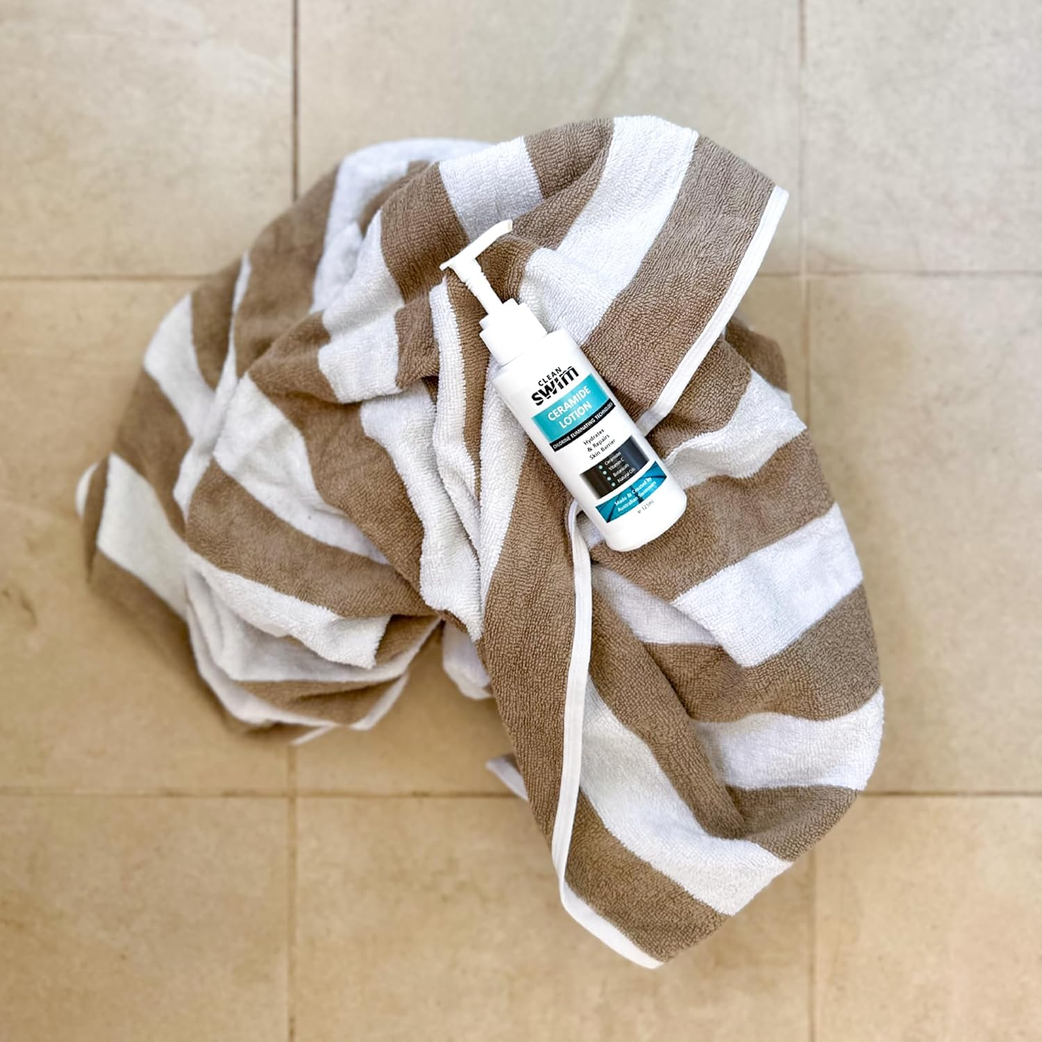 CLEAN SWIM Ceramide Lotion for Your Skin with Ceramides, Vitamin C and Botanicals 125Ml image number 1