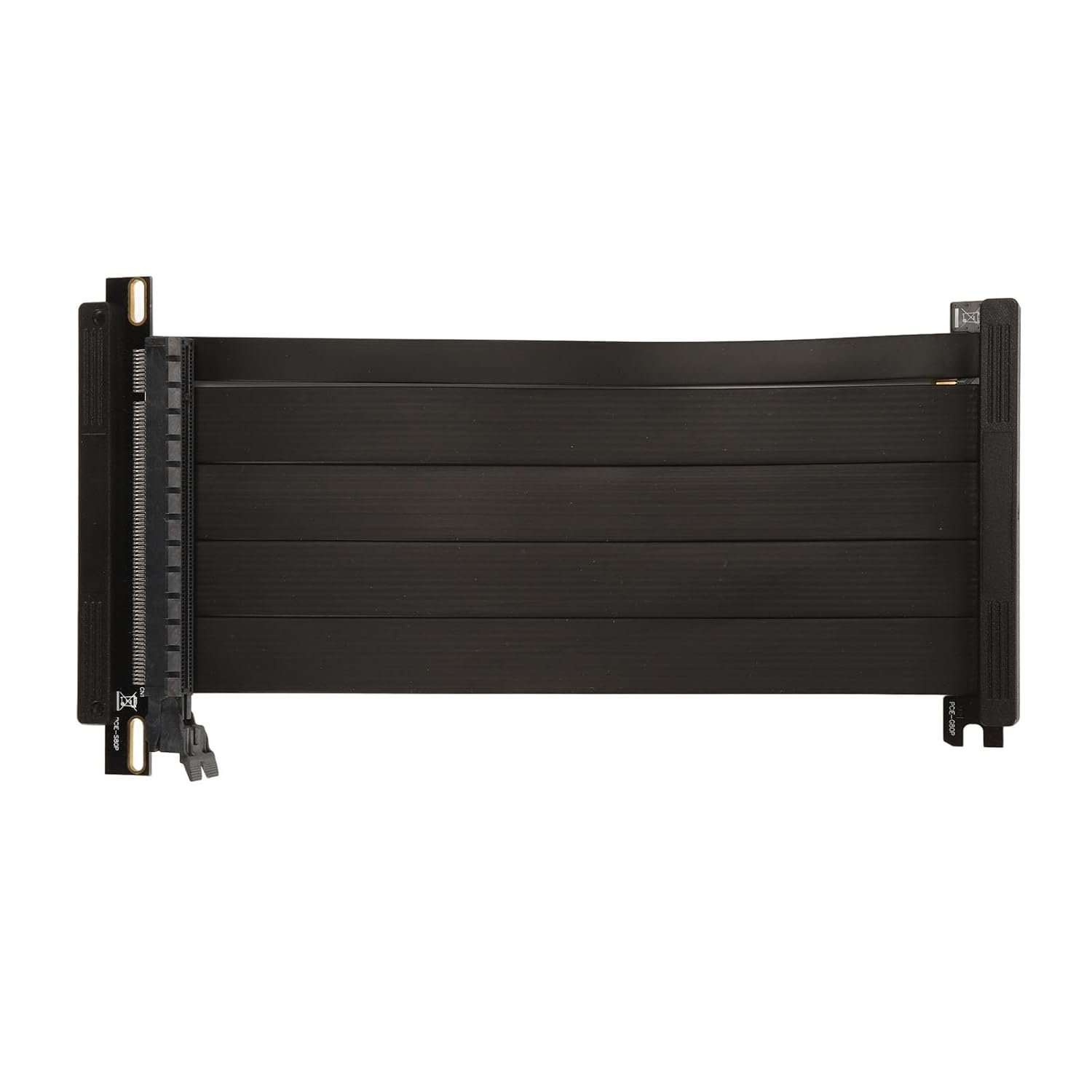 ASHATA Pcie4.0 X16 Riser Cable, 20Cm, Double Reverse, High Speed, Foldable, Compatible with RTX3090, RTX3080, RX6900XT, X570, B550, Z690, B660 image number 3