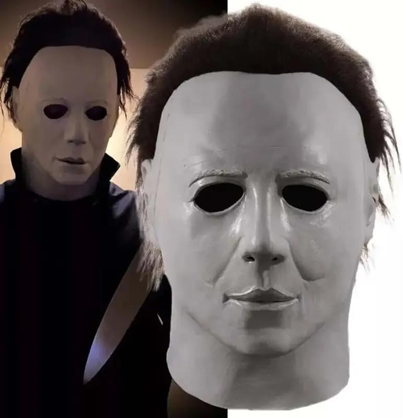 Boolavard Michael Myers Masks Halloween Horror Cosplay Costume Latex Props image number 6