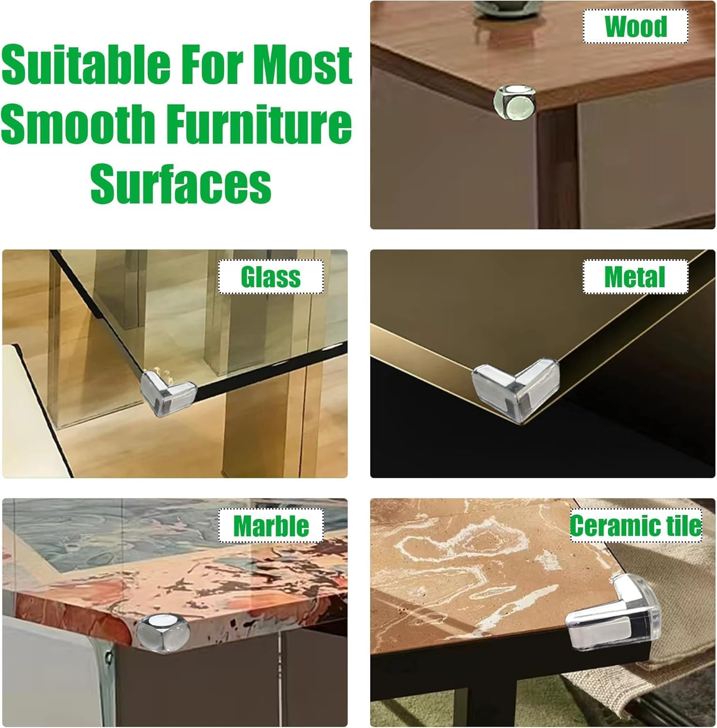 Clear Corner Guards Table Corner Protectors,30Pcs Clear Desk Table Corner Protector,Clear Furniture Edge Corner Protector,Silicone Safety Edge and Corner Guard,Corner Protector Table Corner Protector image number 4