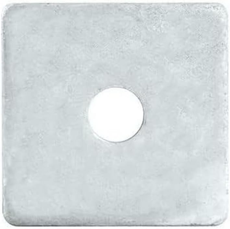 Romak FST084 M12 Galvanized Square Washer 100 Pieces Pack, 50 Mm Length