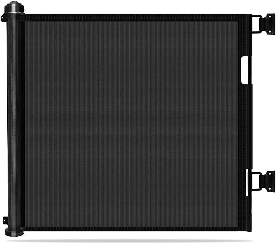 Retractable 1.5M Doorways Hallways Stairs Baby Gate Dog Pet Gate Indoor Outdoor Safety Gates image number 4