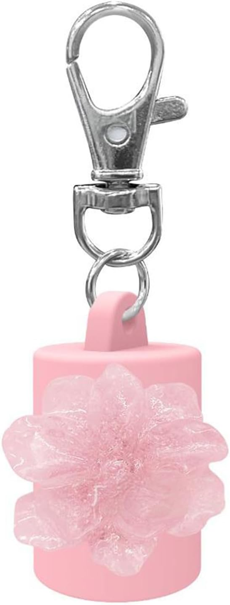 Portable Silicone Lip Gloss Key Holder Cap Leak Proof Design Travel Friendly Cosmetic Container Travel Touch up Atomizer Key Holder