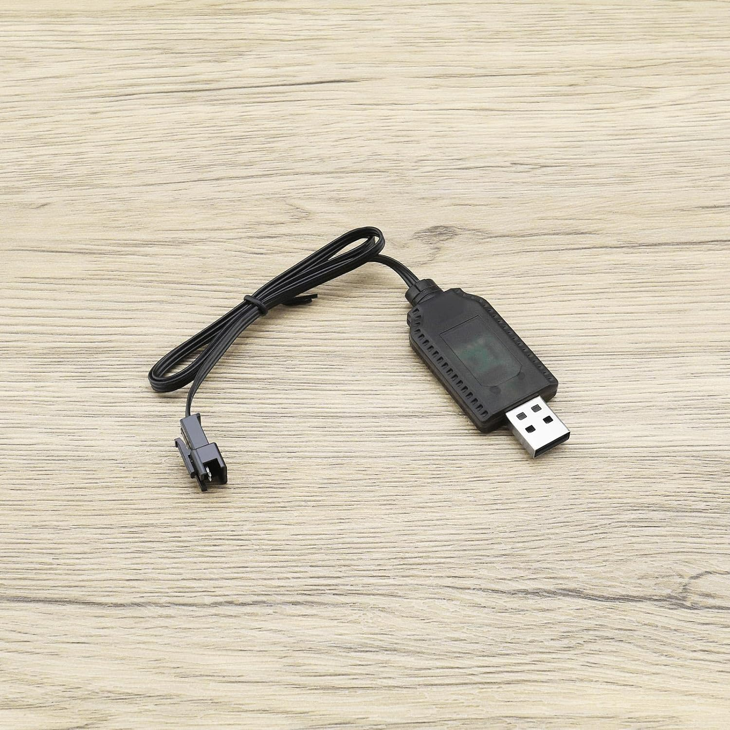 Emsea 2Pcs SM-3P to USB Charging Cable Lipo Battery USB Charging Cable with SM-3P Plug Accessories for Car Models Remote Control Toys Lighting Security Facilities image number 5