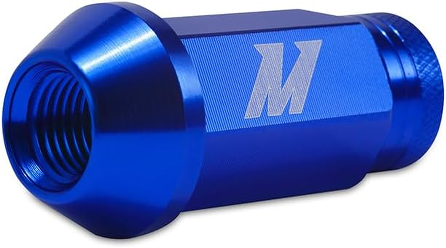 Mishimoto MMLG-125-LOCKBL Mishimoto Aluminium Locking Lug Nuts, M12 X 1.25, Blue