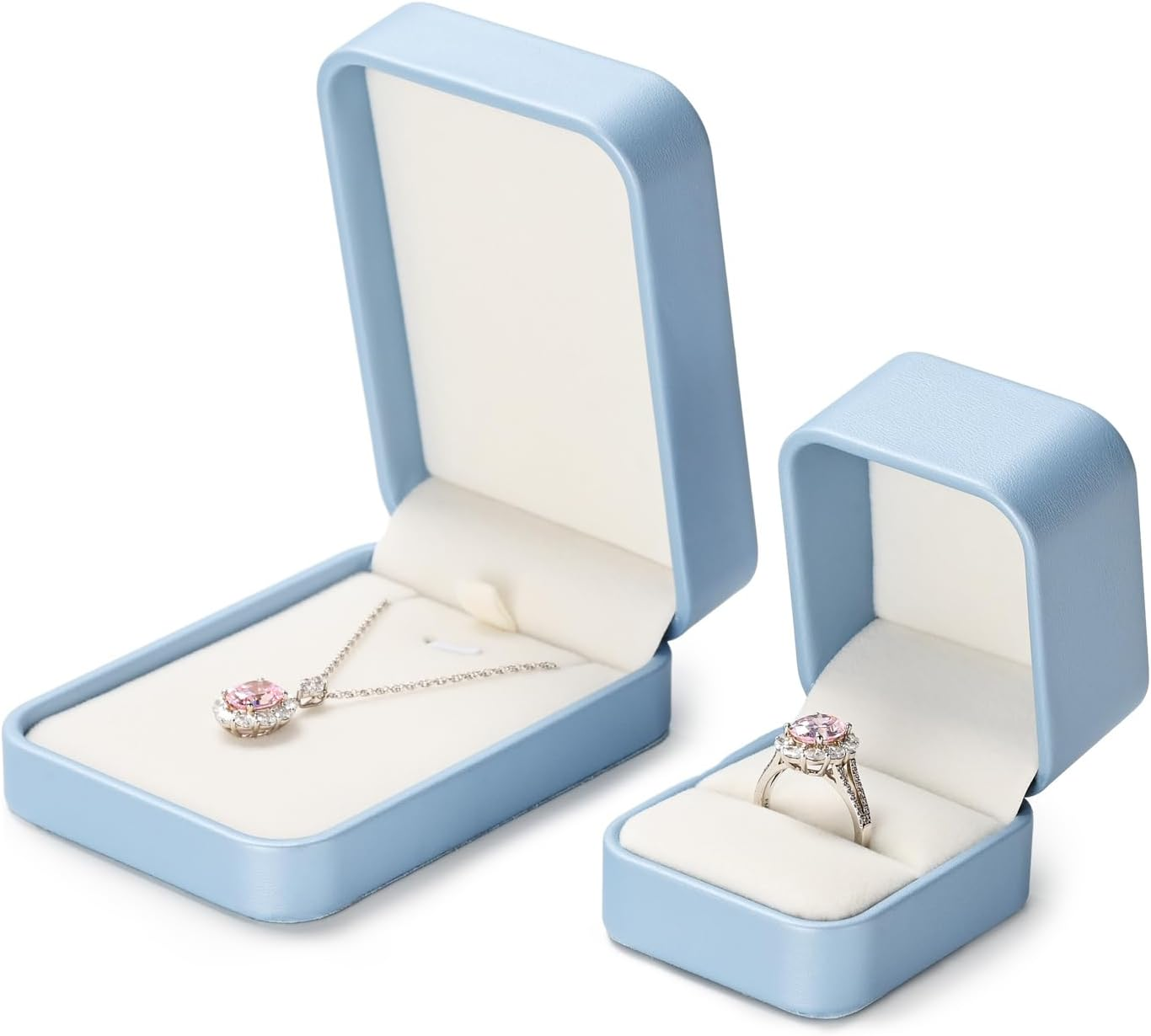 Oirlv Necklace Box Necklace Organiser Box for Birthday Engagement Wedding Anniversary Valentine'S Day image number 2