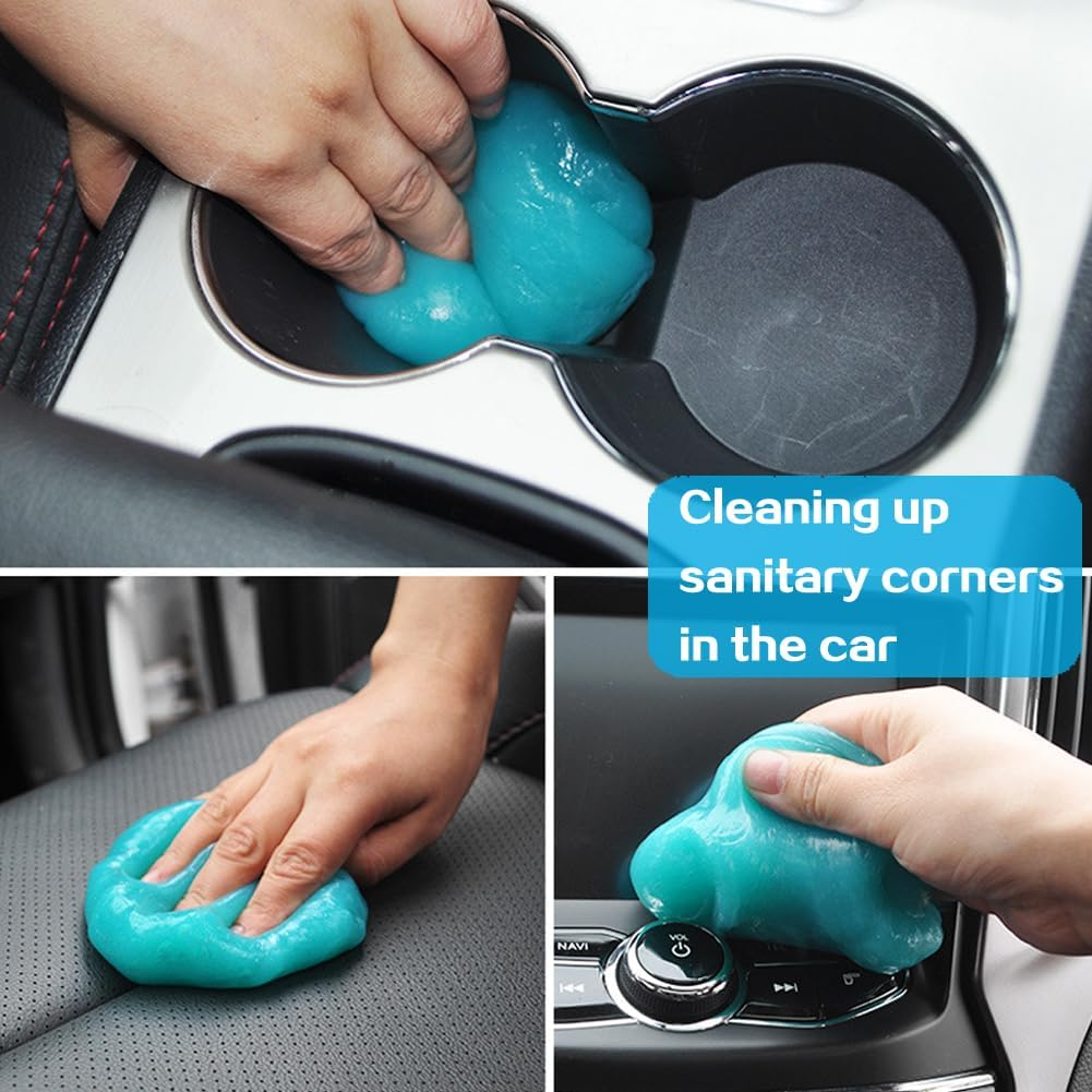 Car Cleaning Gel Universal Cleaning Gel Car Detail Tool for Car Interior Camera Notebook Calculator or Keyboard (4)