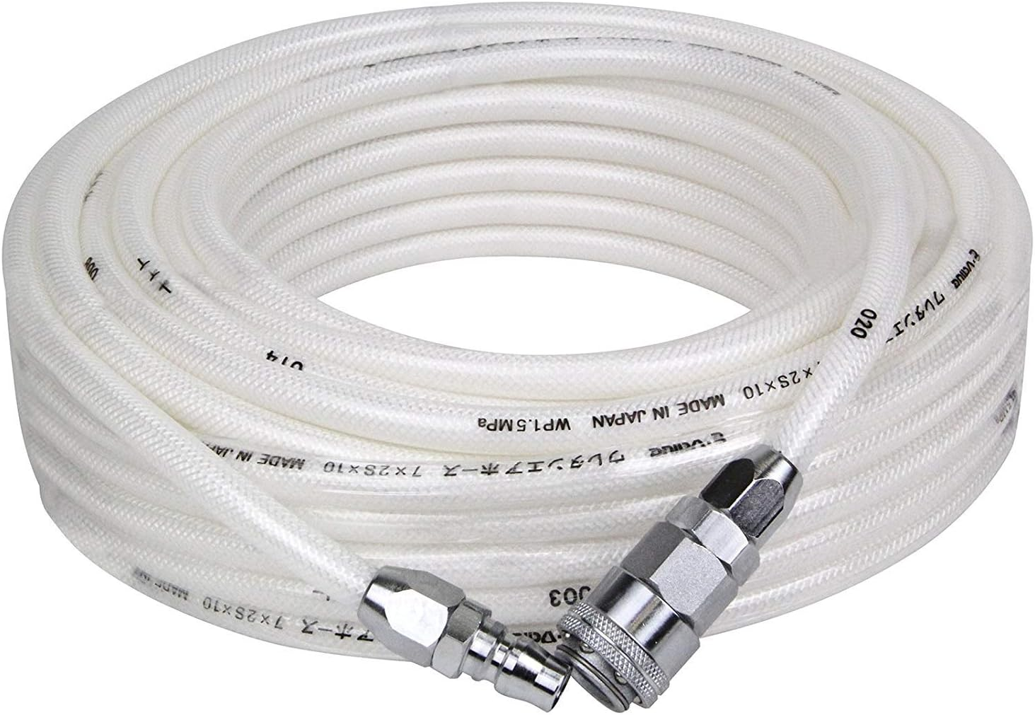 E-Value EUH-20W Urethane Air Hose, Inner Diameter 0.3 X Outer Diameter 0.4 Inches (7 X 10 Mm), 65.6 Ft (20 M), Clear image number 7