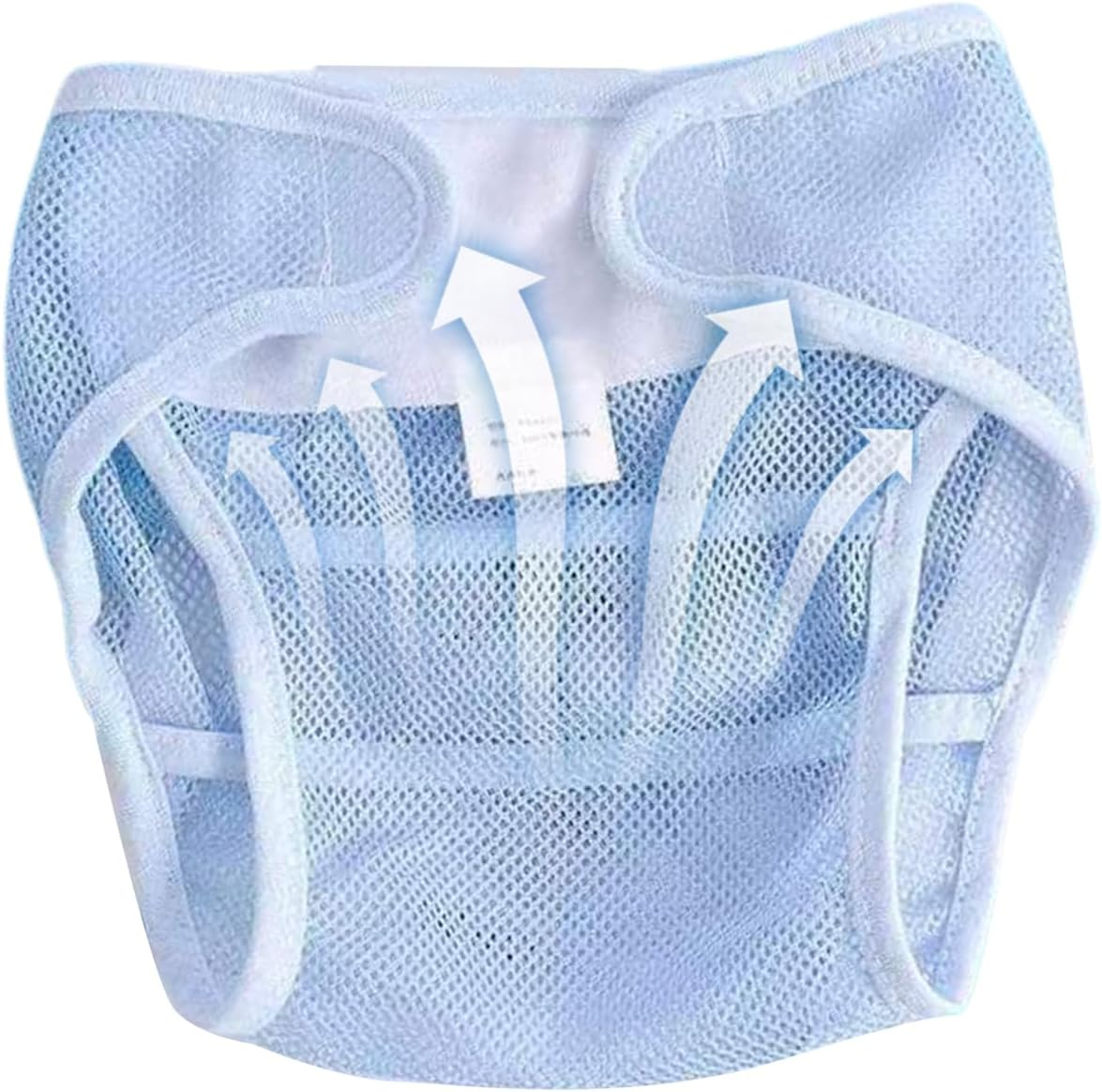 Baby Cloth Diapers,Diaper Covers | Mesh Pants for Sensitive Skin Travel Use, Leak Protection Cover for Daycare image number 1